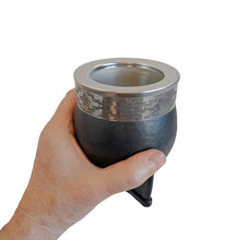 Load image into Gallery viewer, Premium Mate Set: Stainless Steel Imperial Gourd, Bombilla, and Organic Yerba Mate