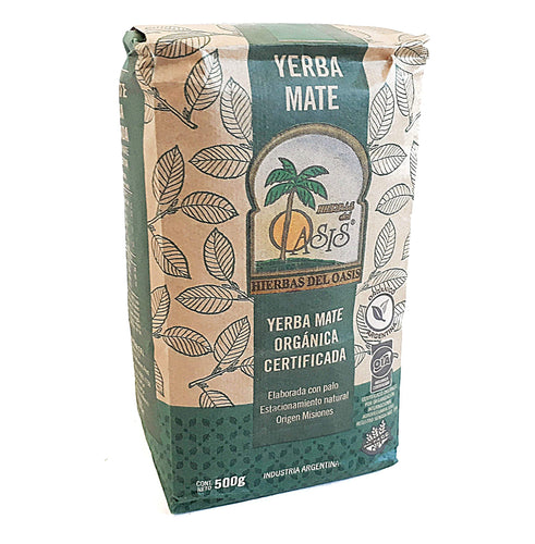 Yerba Mate Hierbas del Oasis ORGANIC Certified Unsmoked 1.10